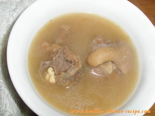 Chinese medicinal recipe: Mutton with Angelica and Ginger Soup. Treating diseases caused by coldness