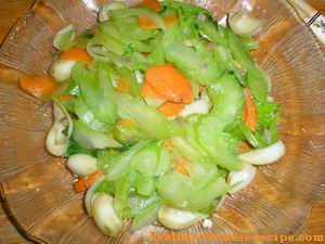 Stir Fried Celery with Lily Bulb, weight loss recipes