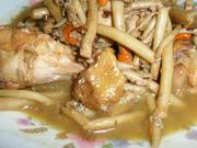 Chinese Recipe: Stewed Chicken with Mushroom