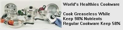 choose right cookware will save your time, effort and money, benefit your health.